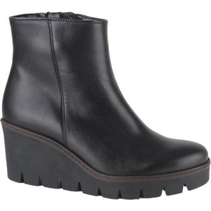 Gabor 780.1 Enkellaarsjes - Enkelboots met rits - Dames - Zwart - Maat 35