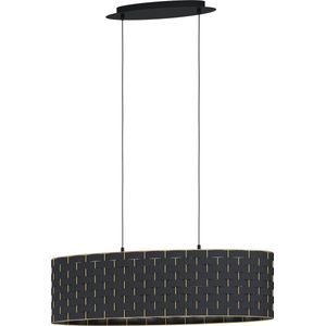 EGLO Marasales Hanglamp - E27 - 78 cm - Zwart/Koper