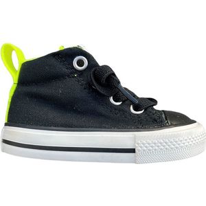 Converse Chuck Taylor Hoog - Zwart/Geel - Maat 21 - Baby