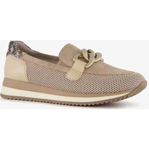 Softline dames instappers taupe - Taupe - Maat 39