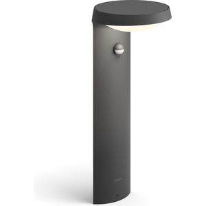 Philips Tyla sokkellamp - antraciet - met sensor - 9 W