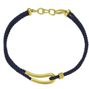 ARMBAND, SILHOUETTE GOLD BLAU