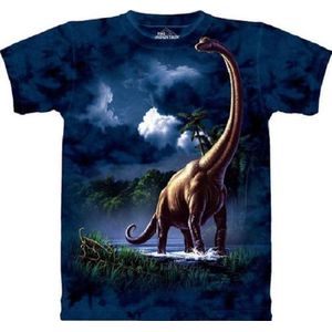 Brachiosaurus t-shirt - Dinosaurus kleding - maat 140