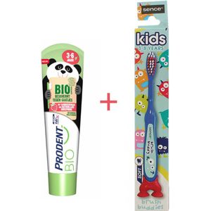 Prodent Bio Tandpasta (3-6 jaar) + Tandenborstel Soft