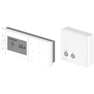 Danfoss klokthermostaat TPOne-RF + ontvanger, draadloos, aan-uit