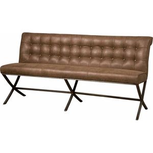 Tower living Barcelona bench 155 - fabric cherokee 9 brown