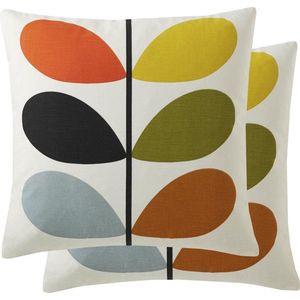 Orla Kiely Multi Stem sierkussen - Multicolor - 45x45 cm