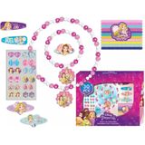 Disney Princess Haar Accessoires - 30 delig - Beauty - Met Ring, Elastiekjes, Ketting, Armbandje