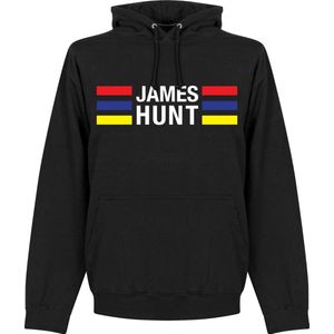 James Hunt Stripes Hoodie - Zwart  - XL