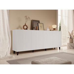 Meubella - Dressoir Palamos - Wit - 200 cm