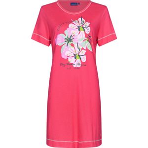 Pastunette - Day Dream - Dames Nachthemd - Roze - Katoen / Modal - Maat 52