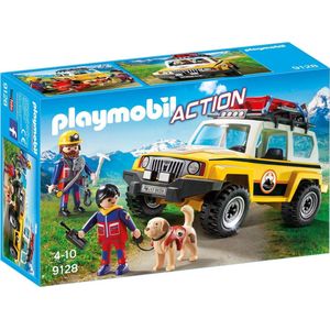 Playmobil Action: Reddingswerkers Met Terreinwagen (9128)