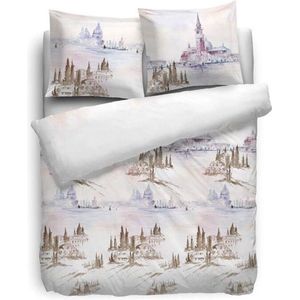 HNL Pure Cotton Dekbedovertrek Toscane - Eenpersoons - 140x200/220 - Multi