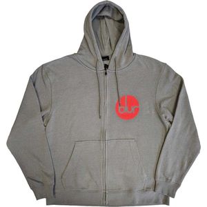 Blur - Circle Logo Vest met capuchon - 2XL - Grijs