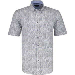 Giordano Overhemd - Modern Fit - Beige - 4XL Grote Maten