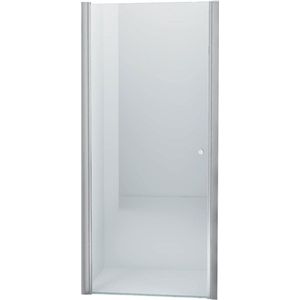 Diamond Line Mania - Douchedeur 80 cm - Chroom - Draaideur - Antikalk - Helder Glas - 8mm Veiligheidsglas - Easy Clean - Verstelbaar