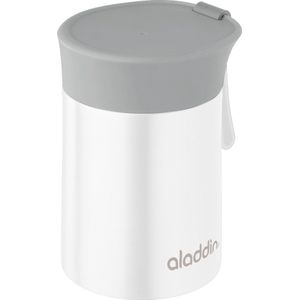 Aladdin Enjoy Voedselcontainer - 400 ml - RVS - Wit