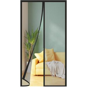 Unyqoos® Magnetisch Vliegengordijn Voor Balkon-, Kelder- en Terrasdeuren Zonder Boren, Verschillende Maten Verkrijgbaar