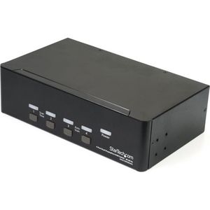 StarTech.com 4 poorts Dual DisplayPort KVM switch 4K 60Hz