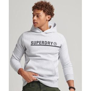 Superdry Heren Trui Code Tech hoodie met grafische print