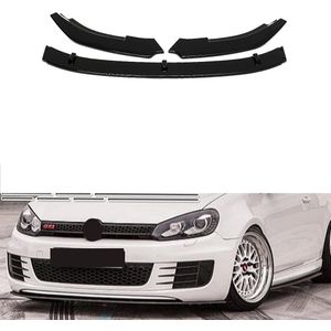 Voorlip Spoiler Diffusor Lip voor VW Golf 6 GTI (2010–2013) – Sportieve Frontsplitter / Spoilerlip