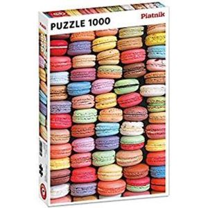 Legpuzzel - 1000 stukjes - Macarons (Piatnik 540745)