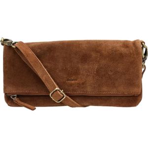 DSTRCT Kleine Crossbodytas / Schoudertas Dames - Leer - Portland Road - Cognac