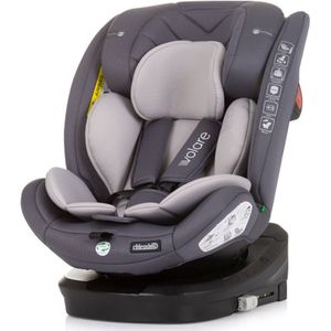 Chipolino Volare Autostoel - i-Size - Groep )+-1-2-3 - 40-150 cm - 0 tot 36kg - Isofix 360° - Granite