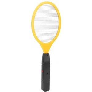 Go Go Gadget - Vliegenmepper - Tennisracket voor insecten - Anti-vliegen - Zapper - Anti muggen en vliegen - Swatter - Werkt op batterijen - 1 stuk - Geel