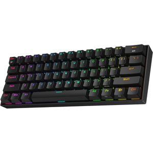 Gaming Keyboard Met Verlichting - Mechanisch Gaming Toetsenbord - Multimedia Toetsen - Qwertz/Qwerty - RGB Verlichting - Led Verlichting - Ergonomische Toetsenbord