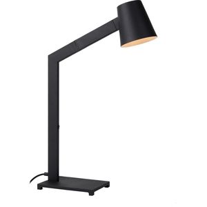 Lucide MIZUKO - Bureaulamp - 1xE14 - Zwart