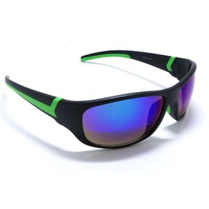 Scanuppia Vert- Matt Groen Sportbril met UV400 Bescherming - Unisex & Universeel - Sportbril - Zonnebril voor Heren en Dames - Fietsaccessoires