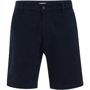 WE Fashion Heren loose fit chino short met stretch