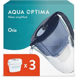 Waterfilterkan met Evolve+ filters | Verminder microplastics, chloor en kalkaanslag - 2,8 liter