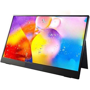 Portable Monitor - Eenvoudig Aan Te Sluiten - Lichtgewicht En Draagbaar Voor Werk - Full HD Scherm Voor Gaming En Multimedia Gebruik Onderweg