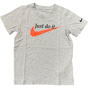 Nike Palatino Swoosh T-Shirt Baby - Grijs - Maat 98/104 CM - Unisex