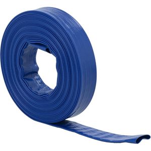 hillvert - Platte slang - 1 1/2 inch - 20 m - 0 - 7 - met stof versterkt