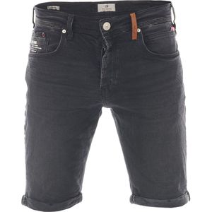 LTB Heren Short Broeken Corvin slim Fit Zwart Volwassenen Korte Jeans Broek Bermuda