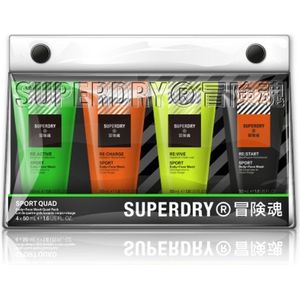 Superdry Sport Body & Face Wash geschenkset (4-delig)