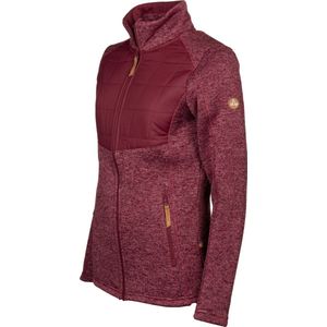 Life Line Willemijn Fleecevest Dames Bordeaux Maat M