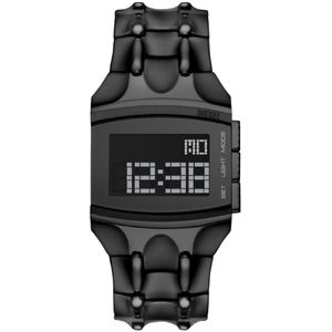 Diesel Herenhorloge Digital Quarz One Size Zwart 32022852