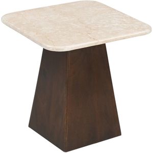 Brix - Bottecino Salontafel - Beige - Hout - 45cm