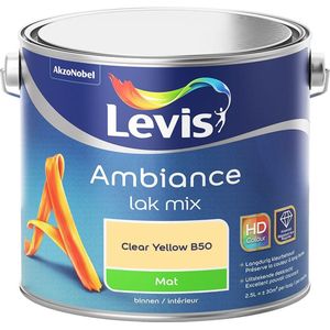 Levis Ambiance Lak Mat Mix - Clear Yellow B50 - 2,5 L