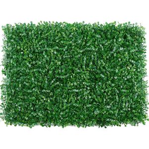 40x60 cm Kunstmatige Buxus Panelen Uitbreidbare Omheining Privacy Screen UV Beschermde Muur-/Tuinomheining Voor Huis & Tuin Achtergrond Decoreren