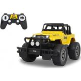 Jamara Auto Jeep Wrangler Rc Jongens 1:12 Geel/zwart 2-delig