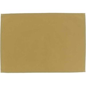 Unique Living - Placemat Outdoor - Rechthoekig - Polyester - Okergeel - 33x48cm