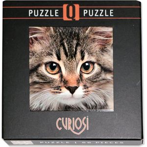 Curiosi Q-puzzel (extra moeilijk) - Kat (66 stukjes)