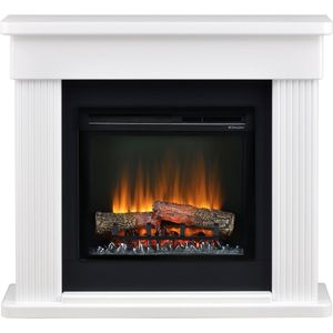 Dimplex Sfeerhaard elektrisch Portland – Sfeerhaard inbouw met verwarming – 1400W – LED Optiflame vlameffect – Schakelbare verwarmingsfunctie – Inclusief afstandsbediening