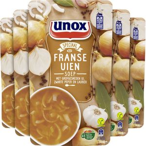 Unox soep Speciaal Franse Uien - 5 x 570 ml - voordeelverpakking