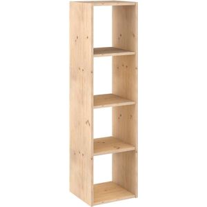 Astigarraga Vakkenkast open - 4 vakken - PEFC grenen - 140x36cm